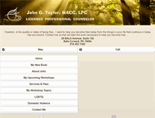 Tablet Screenshot of johngtaylor.com